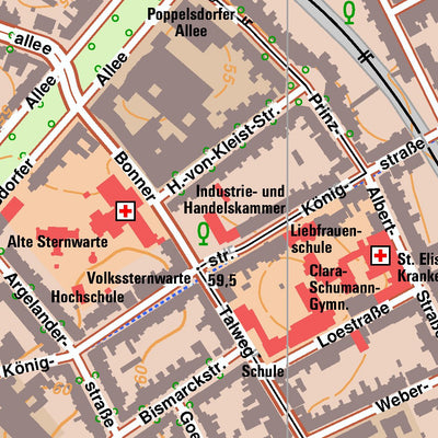 Bezirksregierung Köln Bonn 9 (1:10,000) digital map