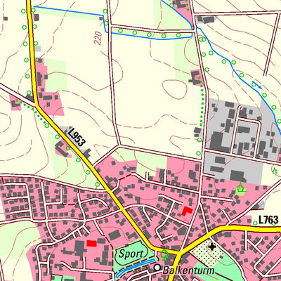 Bezirksregierung Köln Borgentreich 1 (1:25,000) digital map