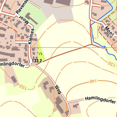 Bezirksregierung Köln Borgholzhausen 1 (1:10,000) digital map