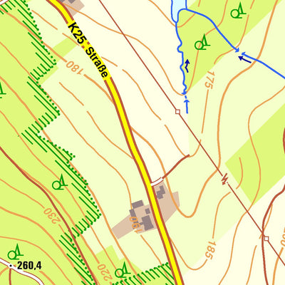 Bezirksregierung Köln Borgholzhausen 2 (1:10,000) digital map