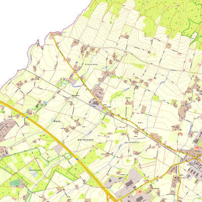 Bezirksregierung Köln Borgholzhausen 4 (1:10,000) digital map