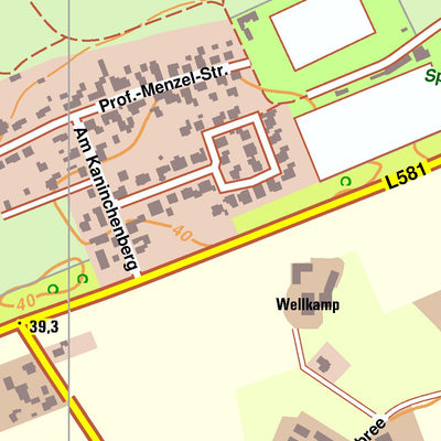 Bezirksregierung Köln Borken 1 (1:10,000) digital map