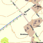Bezirksregierung Köln Borken 5 (1:10,000) digital map
