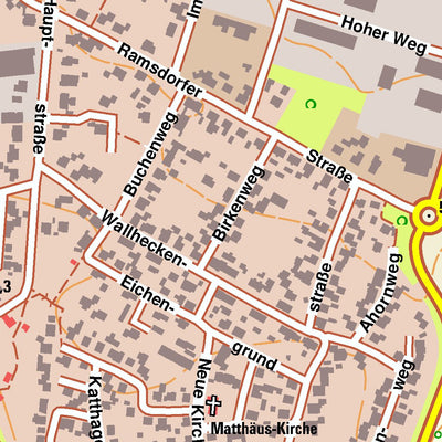 Bezirksregierung Köln Borken 5 (1:10,000) digital map