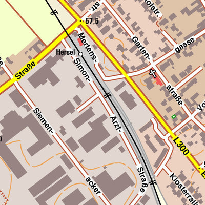 Bezirksregierung Köln Bornheim 2 (1:10,000) digital map