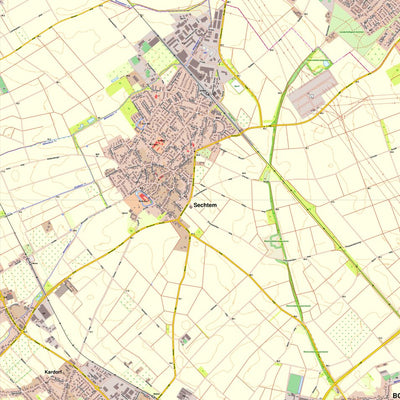 Bezirksregierung Köln Bornheim 3 (1:10,000) digital map