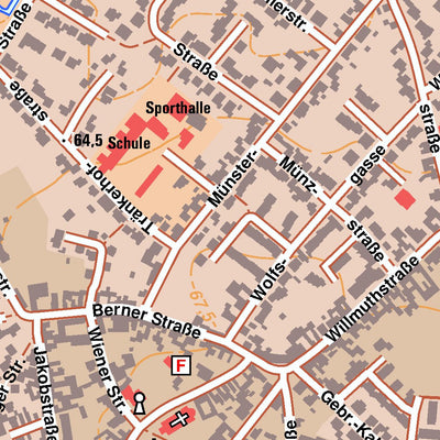 Bezirksregierung Köln Bornheim 3 (1:10,000) digital map
