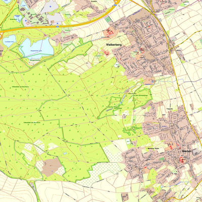 Bezirksregierung Köln Bornheim 6 (1:10,000) digital map