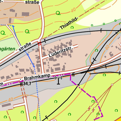Bezirksregierung Köln Bottrop 7 (1:10,000) digital map