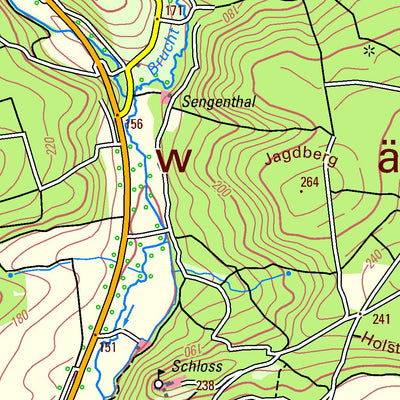 Bezirksregierung Köln Brakel (1:50,000) digital map