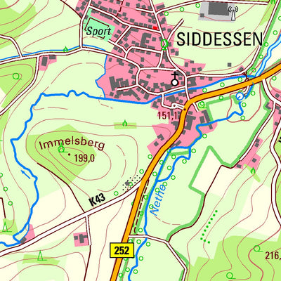 Bezirksregierung Köln Brakel 4 (1:25,000) digital map
