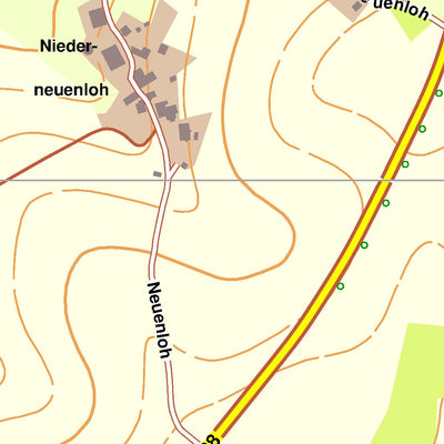 Bezirksregierung Köln Breckerfeld 1 (1:10,000) digital map