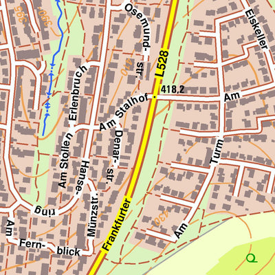 Bezirksregierung Köln Breckerfeld 3 (1:10,000) digital map