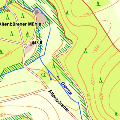 Bezirksregierung Köln Brilon 13 (1:10,000) digital map