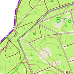 Bezirksregierung Köln Brüggen 1 (1:25,000) digital map