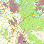 Bezirksregierung Köln Brühl (1:25,000) digital map