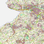 Bezirksregierung Köln Bünde (1:50,000) digital map