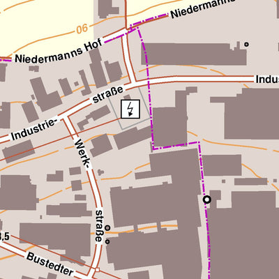 Bezirksregierung Köln Bünde 2 (1:10,000) digital map