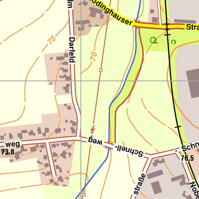 Bezirksregierung Köln Bünde 4 (1:10,000) digital map