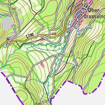 Bezirksregierung Köln Burbach (1:50,000) digital map