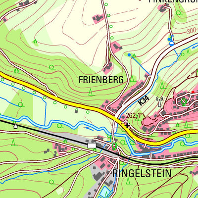 Bezirksregierung Köln Büren 1 (1:25,000) digital map