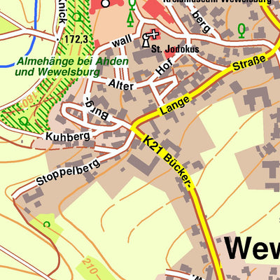 Bezirksregierung Köln Büren 2 (1:10,000) digital map