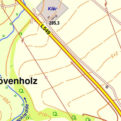 Bezirksregierung Köln Büren 4 (1:10,000) digital map
