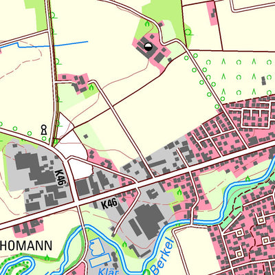 Bezirksregierung Köln Coesfeld 1 (1:25,000) digital map