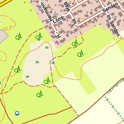 Bezirksregierung Köln Coesfeld 6 (1:10,000) digital map