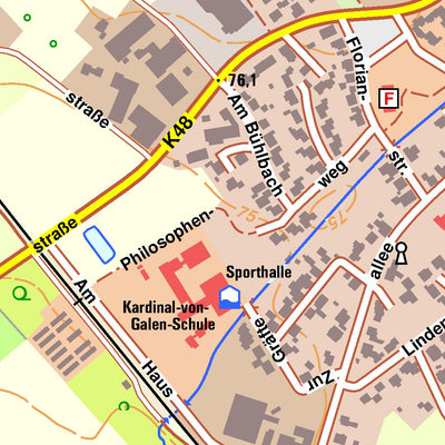 Bezirksregierung Köln Coesfeld 6 (1:10,000) digital map