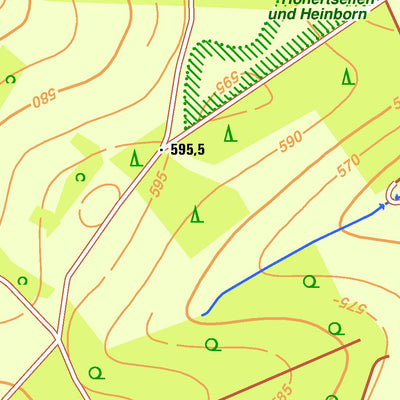 Bezirksregierung Köln Dahlem 2 (1:10,000) digital map