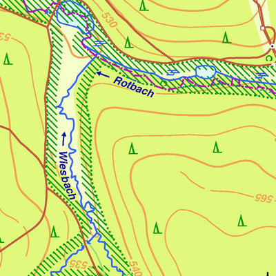 Bezirksregierung Köln Dahlem 4 (1:10,000) digital map