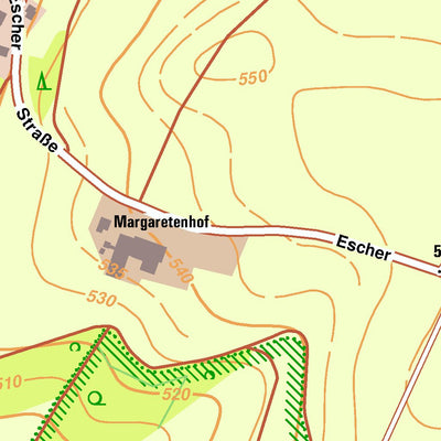 Bezirksregierung Köln Dahlem 7 (1:10,000) digital map