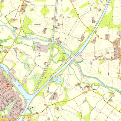 Bezirksregierung Köln Datteln 4 (1:10,000) digital map