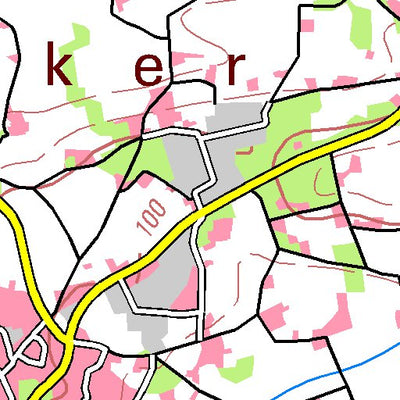 Bezirksregierung Köln Delbrück (1:100,000) digital map