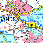 Bezirksregierung Köln Delbrück (1:100,000) digital map