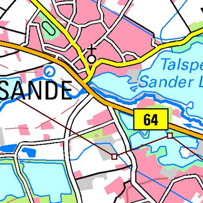 Bezirksregierung Köln Delbrück (1:100,000) digital map