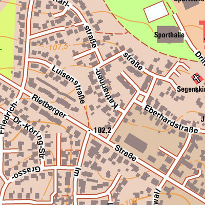 Bezirksregierung Köln Delbrück 7 (1:10,000) digital map
