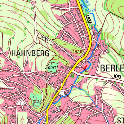 Bezirksregierung Köln Detmold 2 (1:25,000) digital map