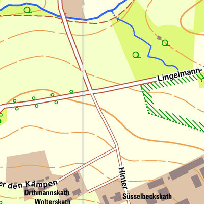 Bezirksregierung Köln Dinslaken 2 (1:10,000) digital map