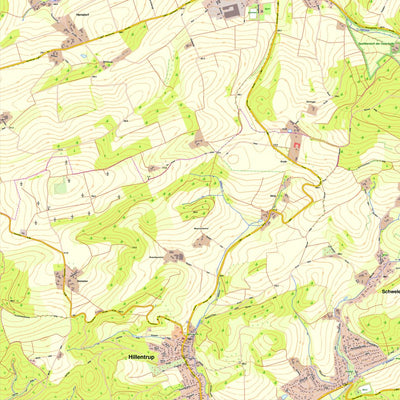 Bezirksregierung Köln Dörentrup 2 (1:10,000) digital map