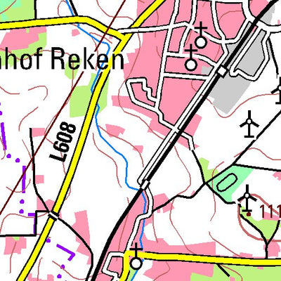 Bezirksregierung Köln Dorsten (1:100,000) digital map