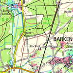 Bezirksregierung Köln Dorsten (1:50,000) digital map