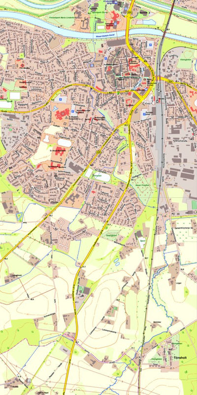 Bezirksregierung Köln Dorsten 10 (1:10,000) digital map