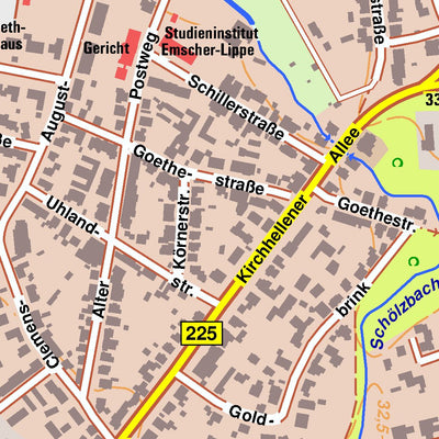 Bezirksregierung Köln Dorsten 10 (1:10,000) digital map
