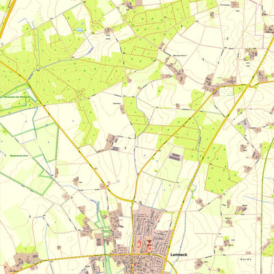 Bezirksregierung Köln Dorsten 14 (1:10,000) digital map