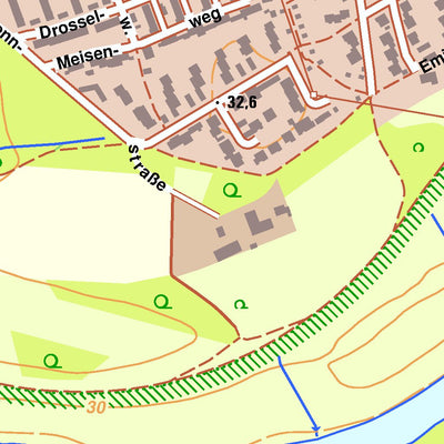 Bezirksregierung Köln Dorsten 15 (1:10,000) digital map