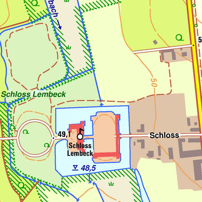 Bezirksregierung Köln Dorsten 4 (1:10,000) digital map