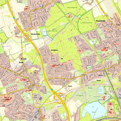 Bezirksregierung Köln Dortmund 2 (1:10,000) digital map