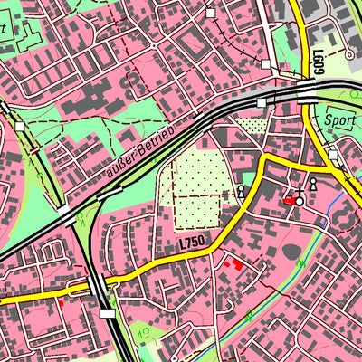 Bezirksregierung Köln Dortmund 4 (1:25,000) digital map